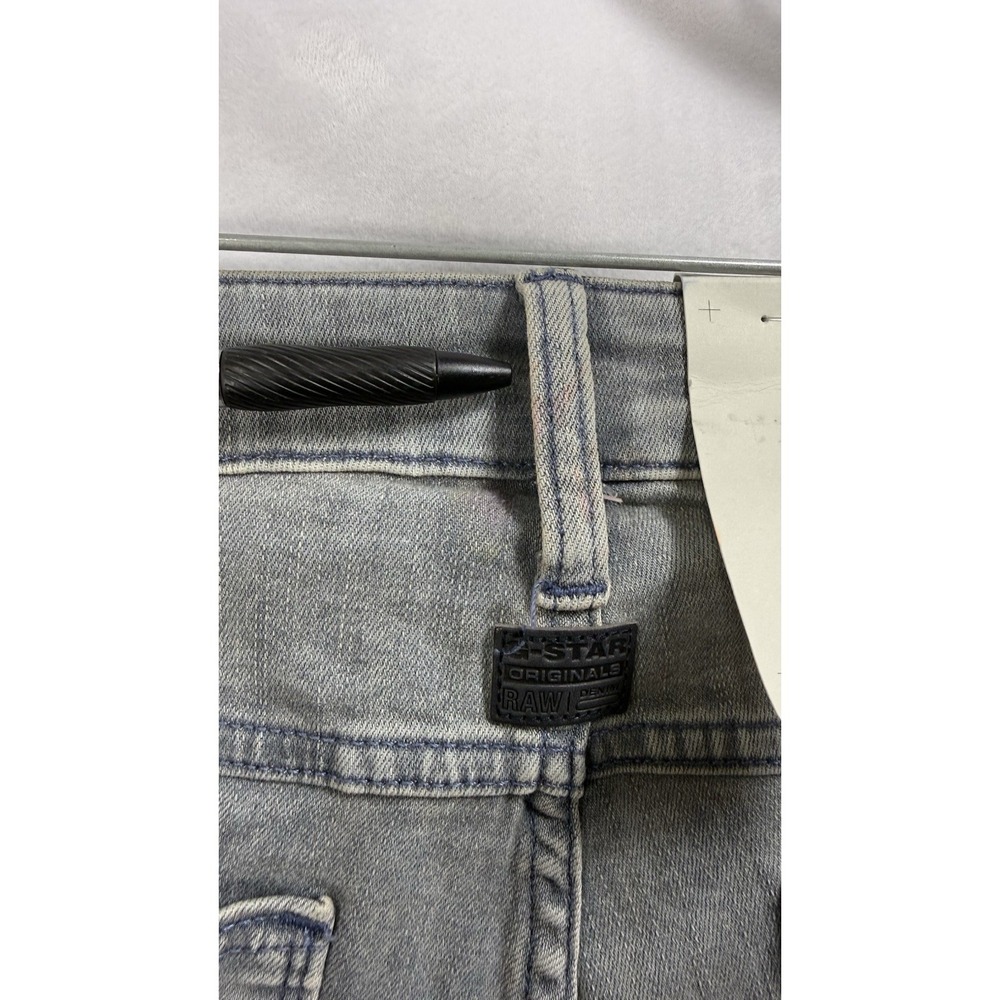 G-Star Raw Men's 5620 Elwood Knee 3D Skinny Jeans Vtg Oreon Grey MSRP $190 Read - Picture 11 of 12